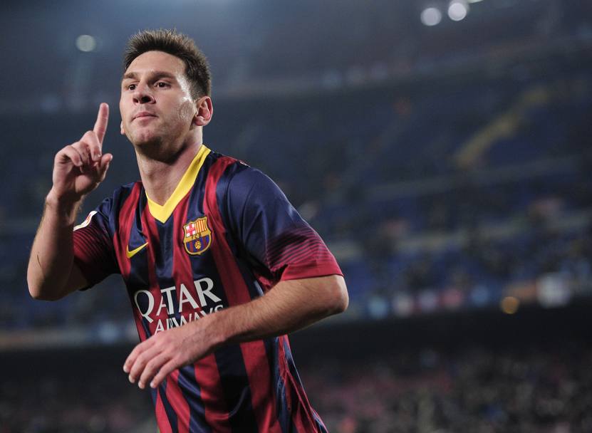 Lione Messi  buon quarto nella classifica degli sportivi pi ricchi del 2014 secono Forbes. La &#39;Pulce&#39; del Barcellona tocca quota 64,7 milioni di dollari (AFP)